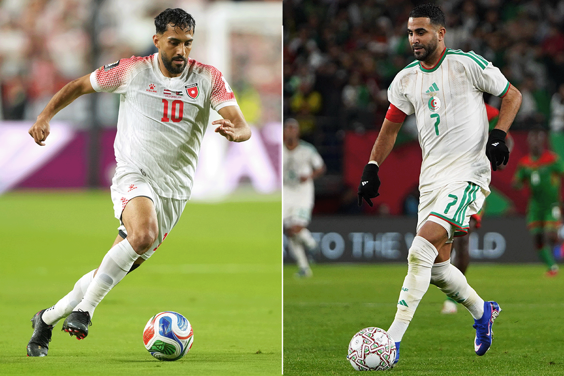 موعد مباراة الجزائر ضد الأردن في كأس العالم والقنوات الناقلة