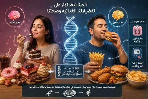 هل تختار جيناتنا طعامنا