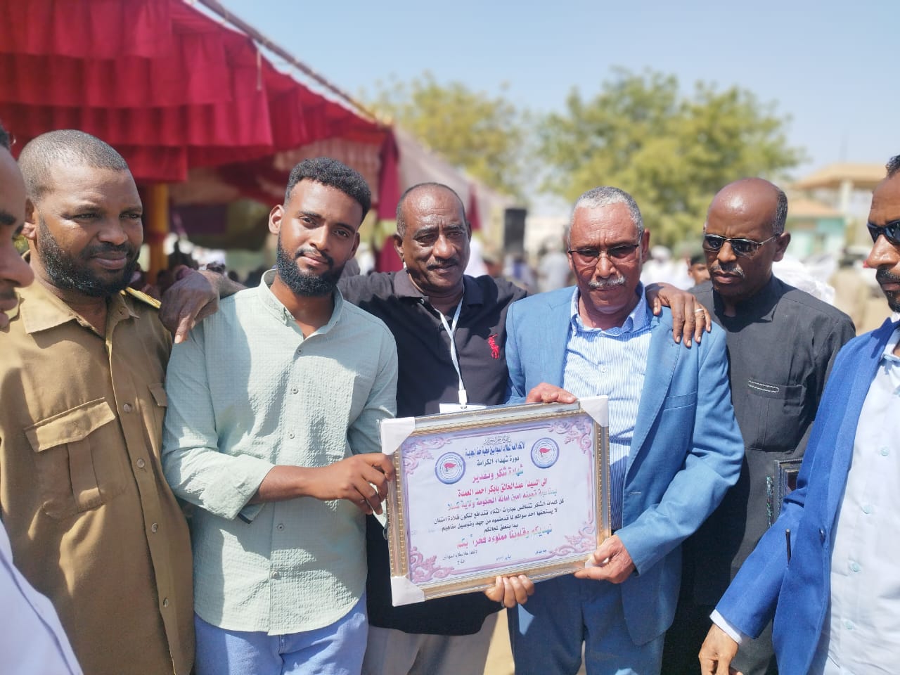 العمدة وأوشيك.. تلاحم رسمي وشعبي في حلفا الجديدة  