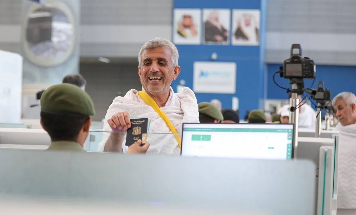 السعودية تستقبل أول طلائع حجاج سوريا020 السعودية تستقبل أول طلائع حجاج سوريا