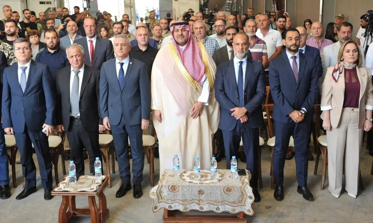 تدشين المرحلة الثالثة من تصدير المنتجات اللبنانية إلى السعودية بريا