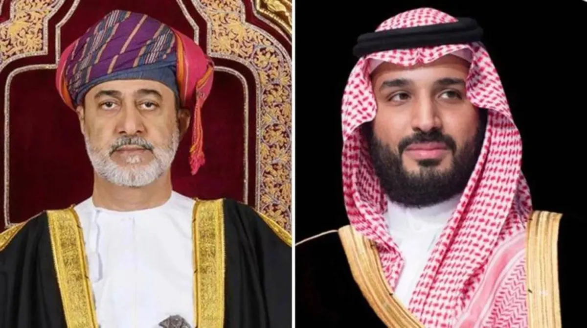 ولي العهد السعودي يعزي هاتفيا سلطان عمان في وفاة فهد بن محمود