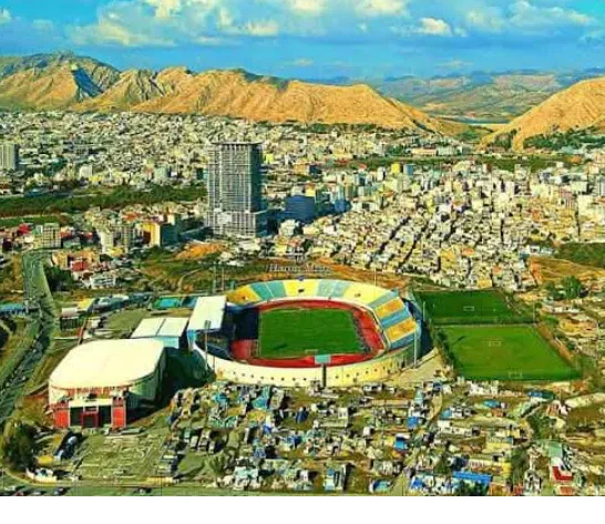 الاطمئنان على جاهزية ملعب دهوك لاستضافة السوبر الخليجي