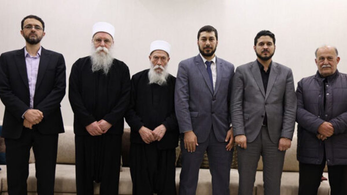 اتفاق بين الحكومة السورية والدروز لإنهاء التوتر في جرمانا020 اتفاق بين الحكومة السورية والدروز لإنهاء التوتر في جرمانا