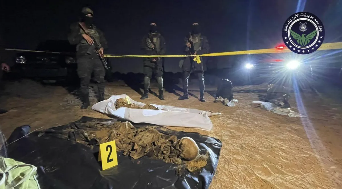 ليبيا: كشف هويتي ضحيتين من الجثث المدفونة في مقبرة جماعية