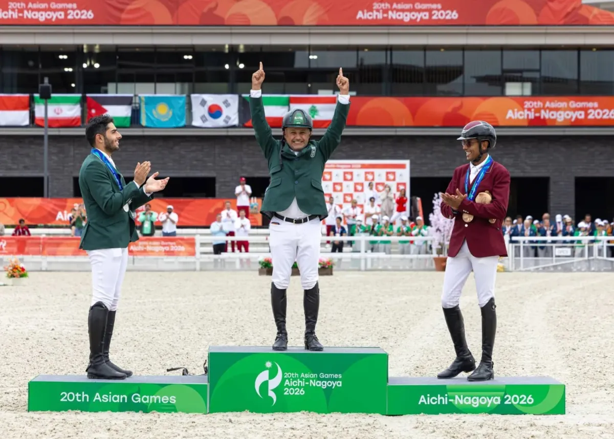 سيطرة كاملة للفرسان العرب في اليوم الأخير لـآسياد 2026