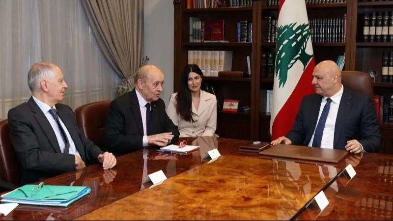 الموفد الرئاسي الفرنسي في بيروت دعما للتهدئة