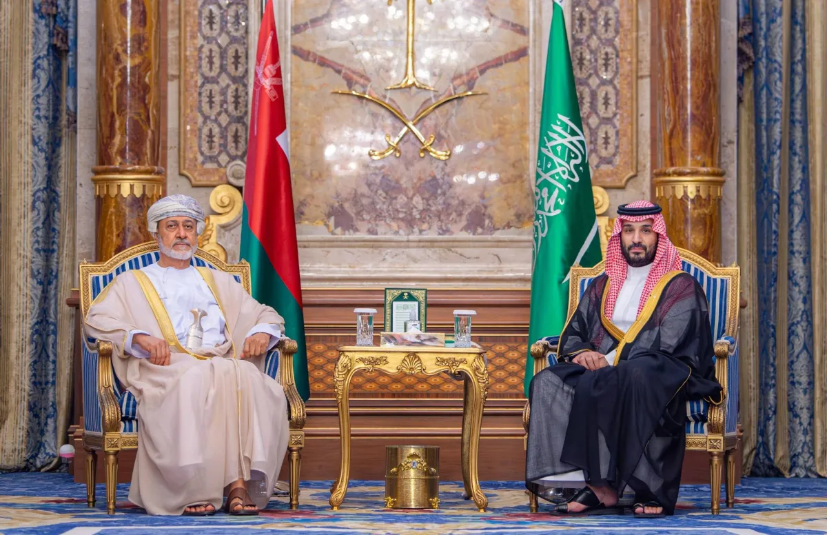 ولي العهد السعودي وسلطان عمان يبحثان جهود حفظ أمن المنطقة