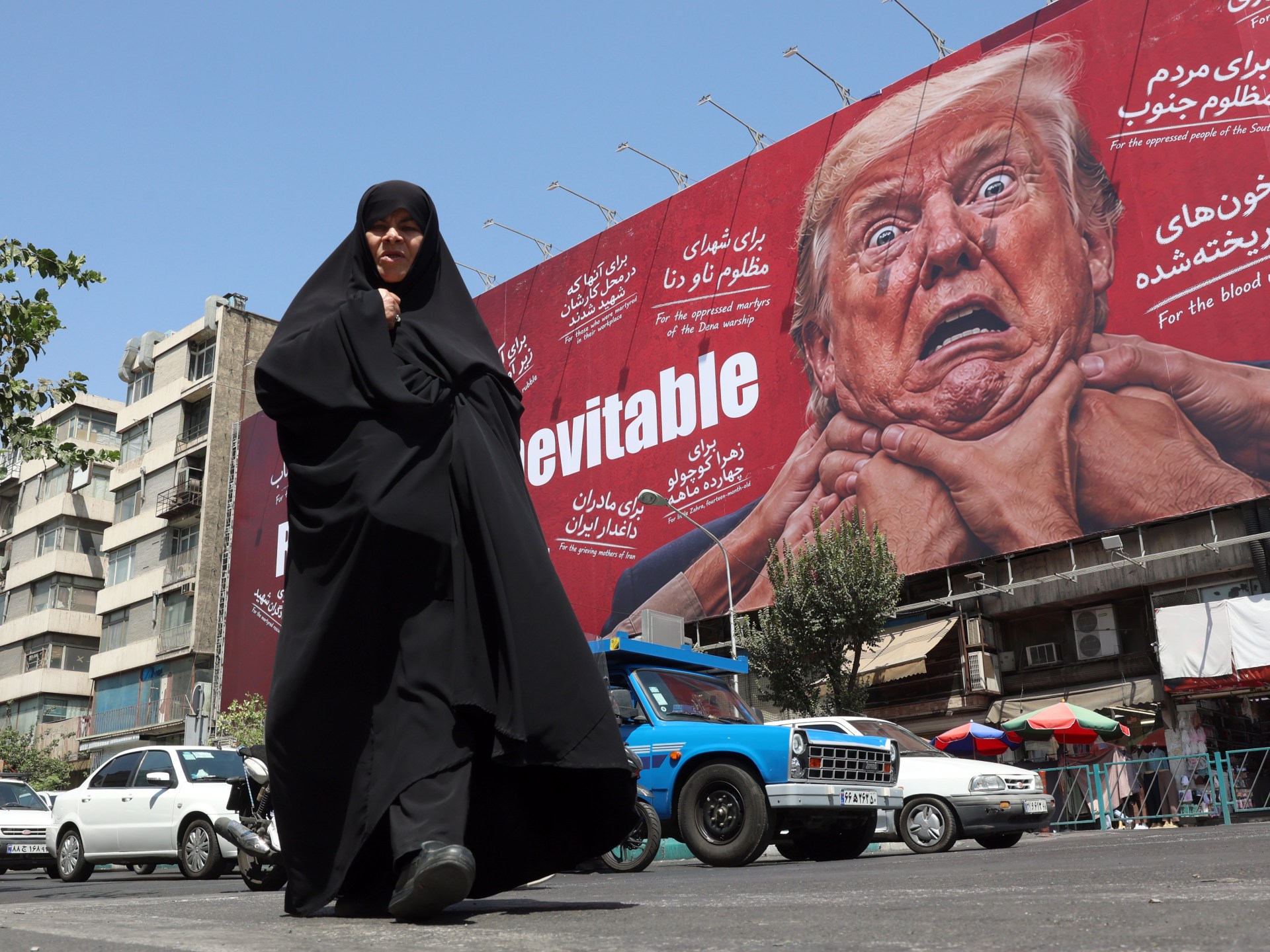 ترمب يجدد تبرير الحرب على إيران وطهران تندد بـالإكراه الاقتصادي