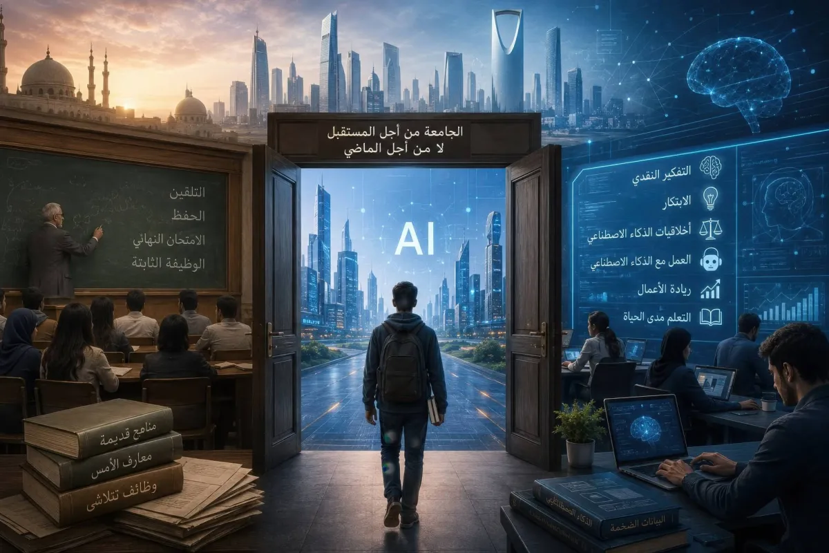 هل جامعاتنا مستعدة لعصر الذكاء الاصطناعي
