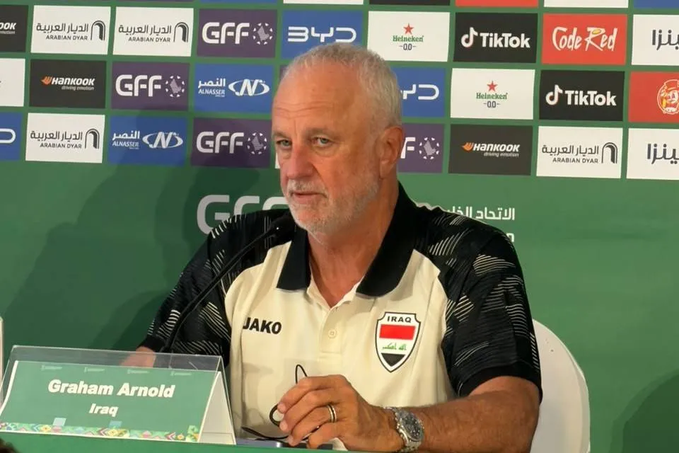 أرنولد: كأس الخليج مهمة للمنتخب العراقي