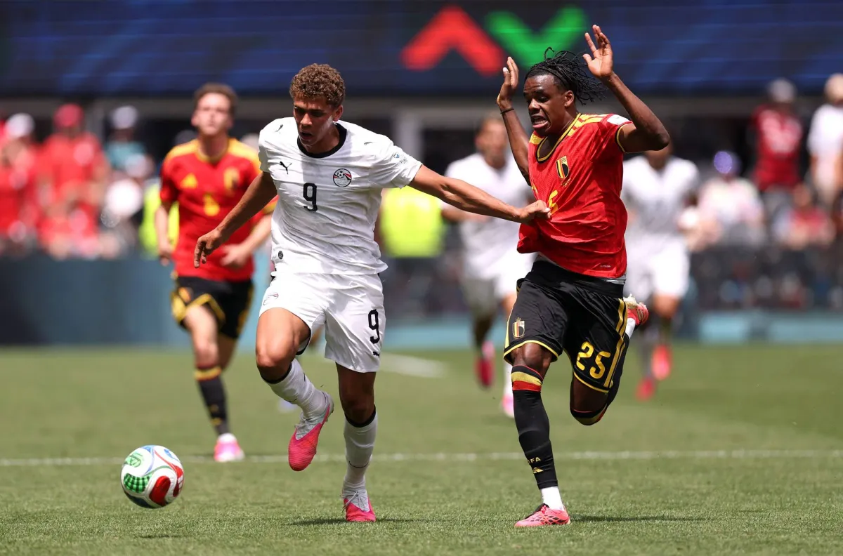 حمزة عبد الكريم لاعب مصر: كنا نريد الفوز على بلجيكا