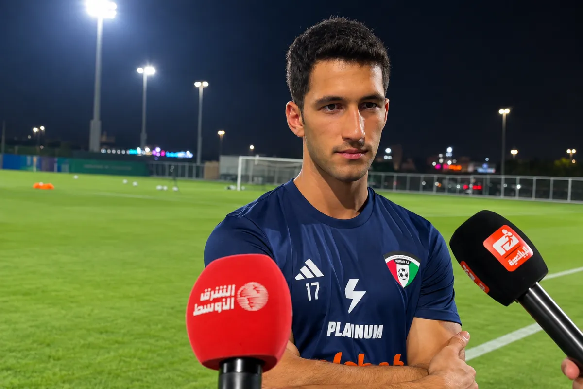 العوضي: طموح الكويت كبير... ولا نخشى ضغط الجماهير