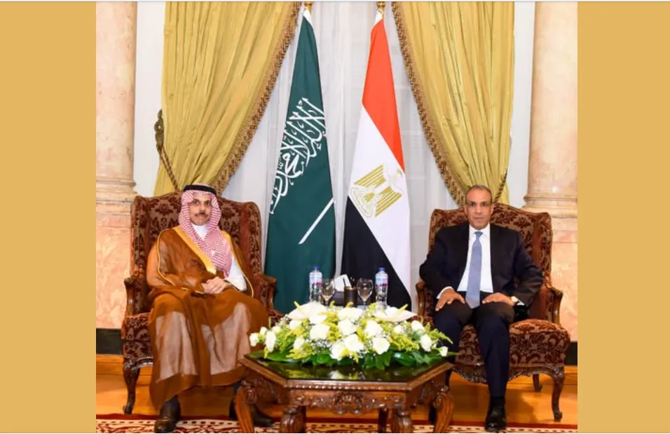 السعودية ومصر تبحثان تطورات الأوضاع في إيران وفلسطين والسودان