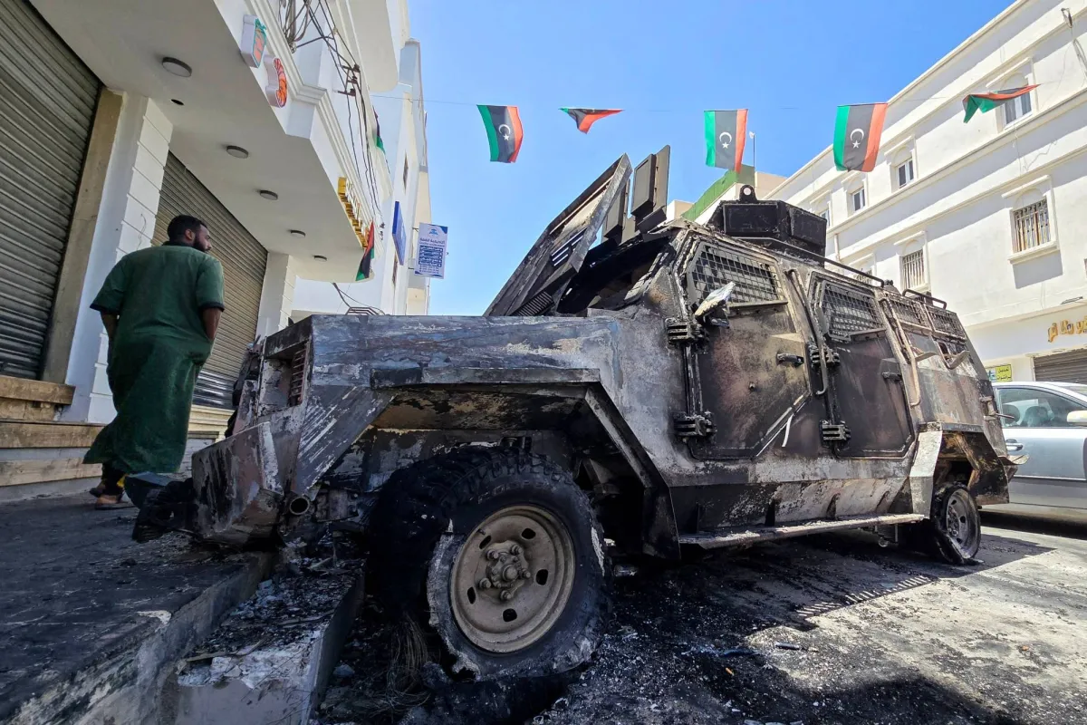 معارك طاحنة في العاصمة الليبية... وفرار سجناء020 معارك طاحنة في العاصمة الليبية... وفرار سجناء